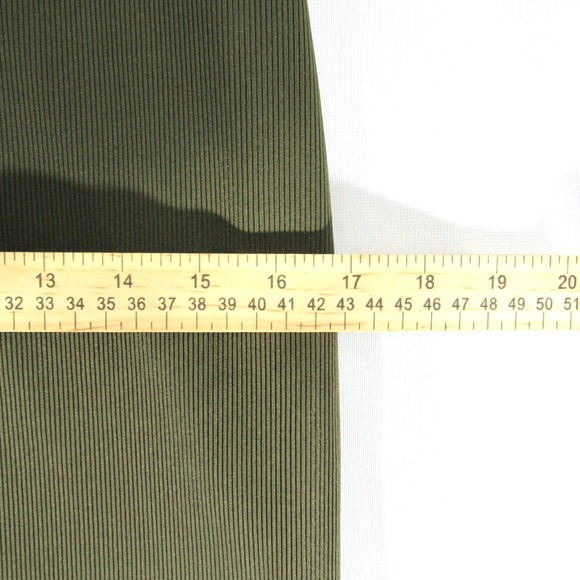 Forever 21 Ribbed Knit Mini Short Sleeve‎ Dress Olive Green Size: XL - Picture 10 of 11